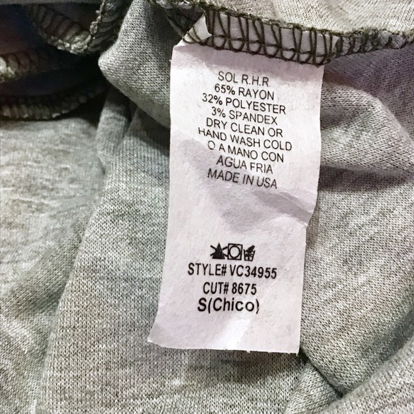 Camo 3/4 Striped Sleeve Pockets Swing Dress - Picture 4 of 5